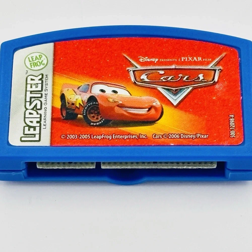 Leapfrog Leapster CARS Learning Game Pixar Disney Multiple Skill Levels